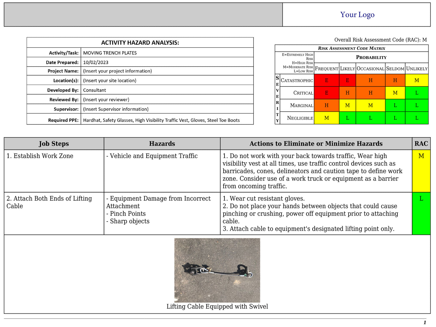AHA/JSA - Moving Trench Plates