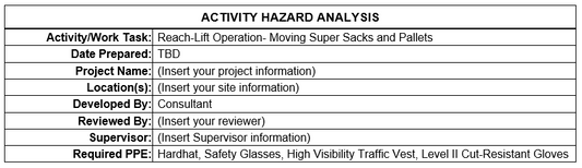 AHA/JSA - Reach-Lift Operations